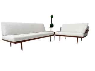 Minerva Sofa Set by Peter Hvidt & Orla Molgaard Nielsen for France & Søn, 1960s